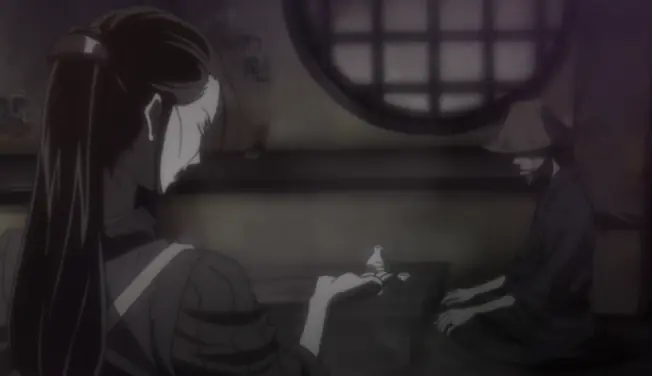 A scene from Afro Samurai anime