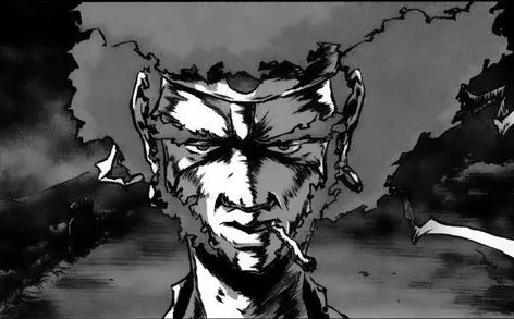 Afro Samurai Manga Afro Character