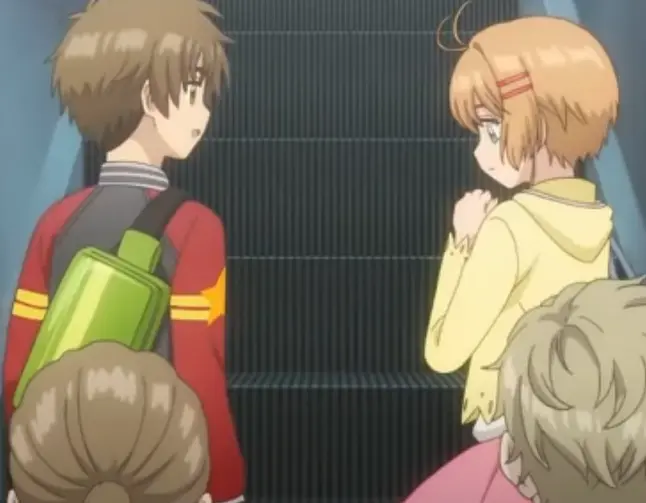 Scene from Cardcaptor Sakura