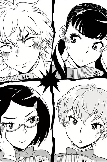 Characters from After School Dice Club Manga