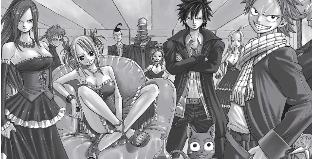 Fairy Tail Manga story